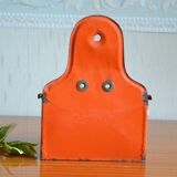 Red sheet metal matchbox