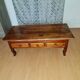 Antique solid wood coffee table