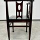 Fauteuil d'angle Jugendstil attribué à Josef Hoffmann