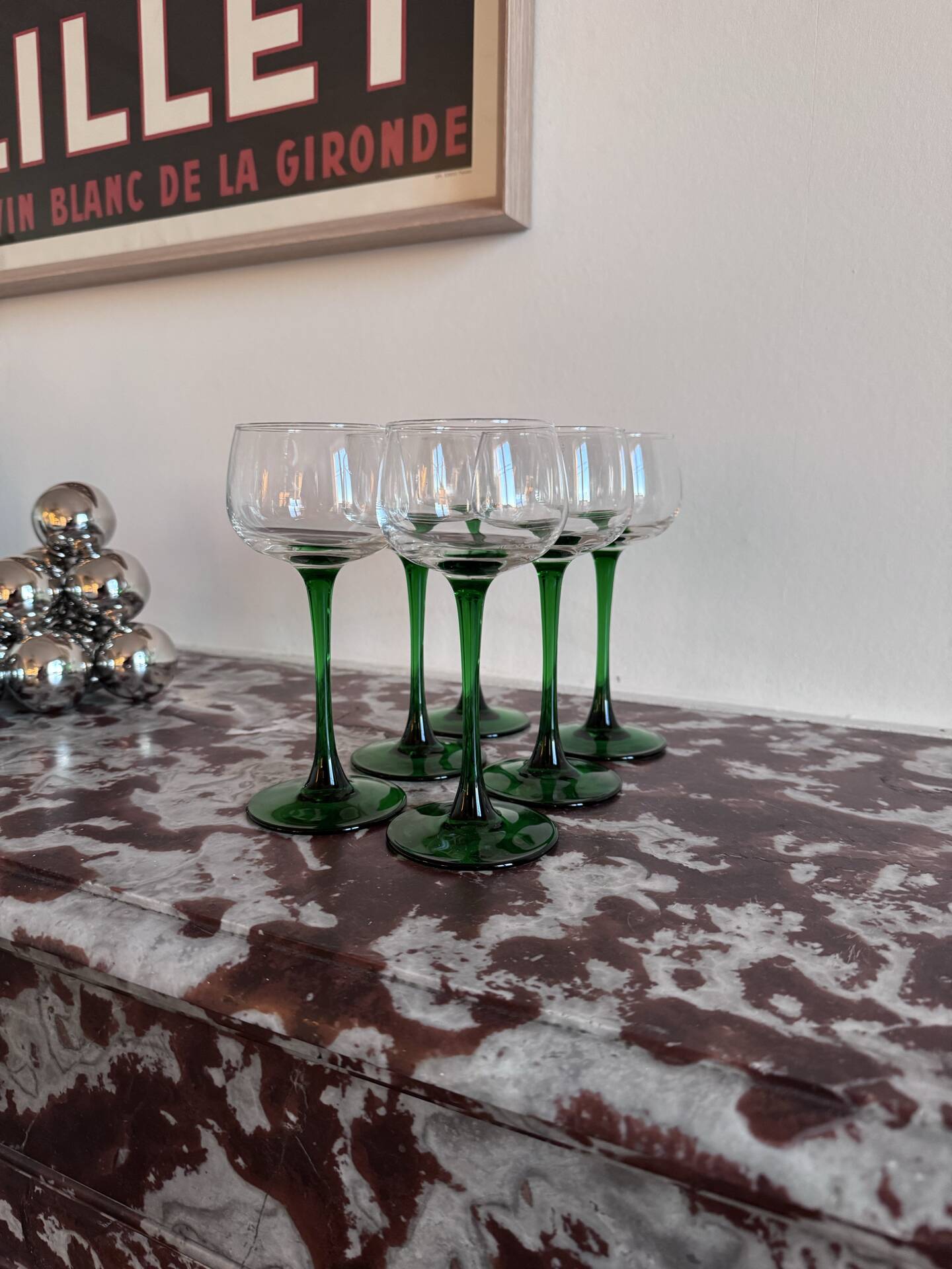 Alsace white wine glasses Luminarc