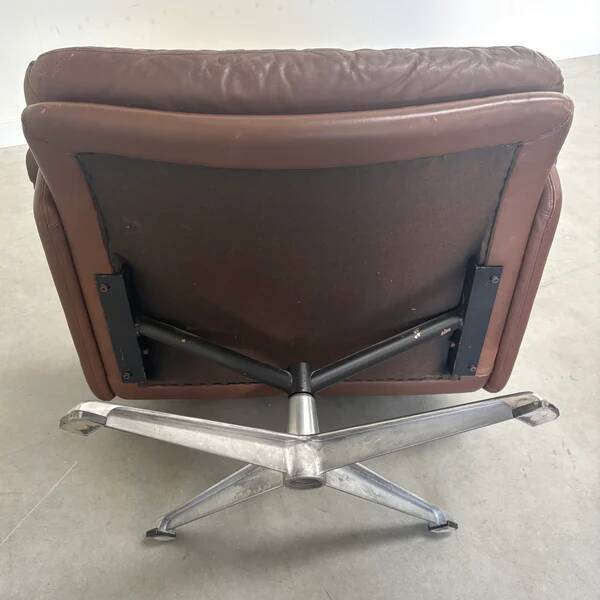 Lounge chair with hocker by Carl Straub, 1960s