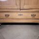 Rustic oak high sideboard