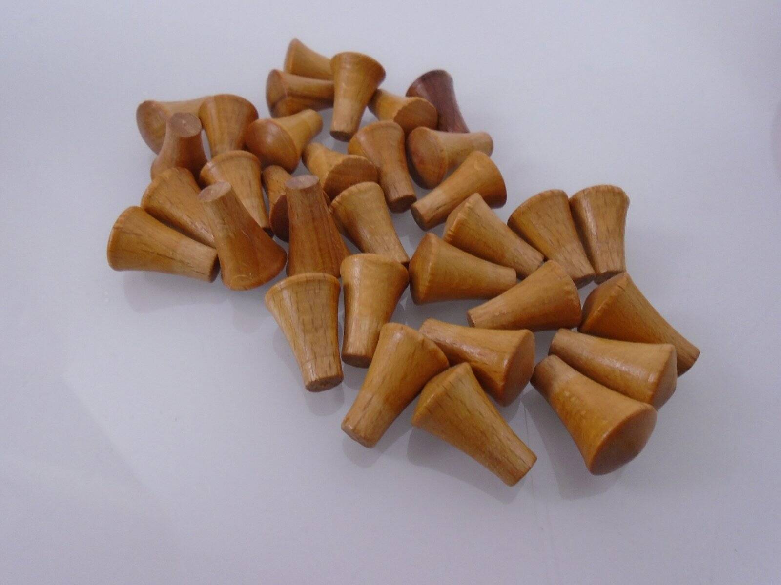 Handcrafted Wooden Solitaire Game, Germany, 1970s