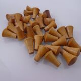 Handcrafted Wooden Solitaire Game, Germany, 1970s