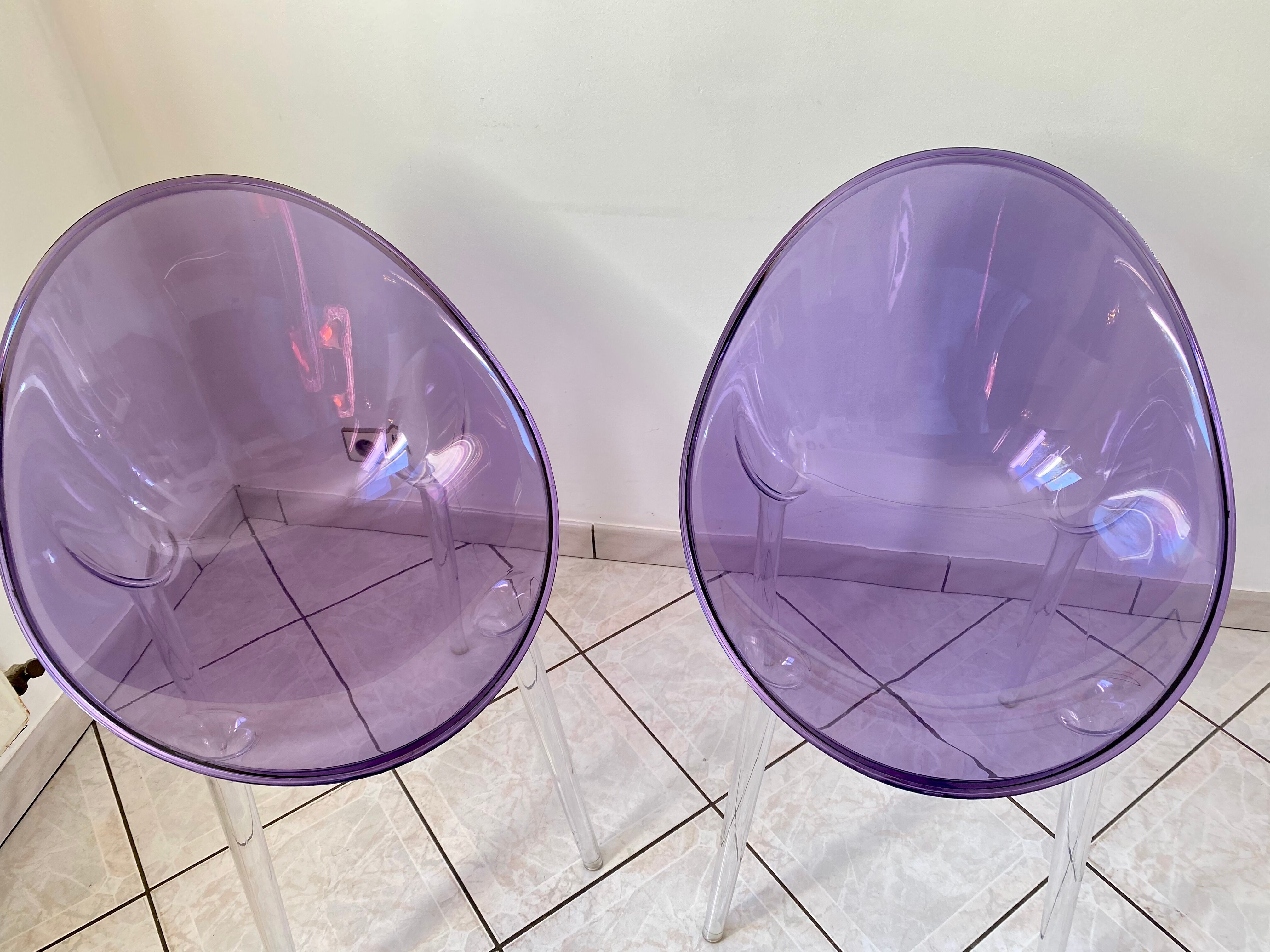 Fauteuil Kartell Mr impossible design Philippe Starck