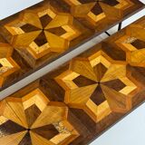 Tables basses en marqueterie (ensemble) 19e siècle
