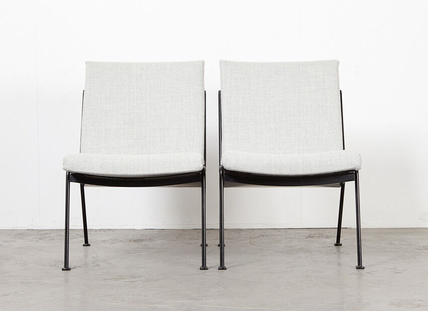 Pair of Oase easy chairs by Wim Rietveld for Ahrend de Cirkel 1958
