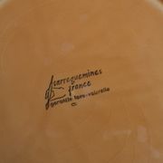 Set of 2 slipware plates