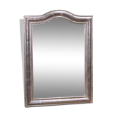 Top mirror serpentine 19th century 62x87cm