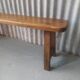 Solid oak bench 150cm