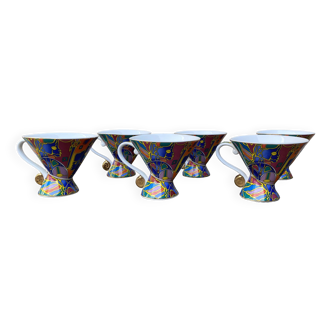 6 So French Galion model cups