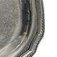Small Christofle silver-plated tray with coat of arms from the 20th century.