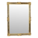 Classic Golden Deknudt Mirror Baroque Style Fumé Glass 95cm