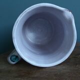 Decorative pitcher with thistle by Etienne Daniel, Vallauris