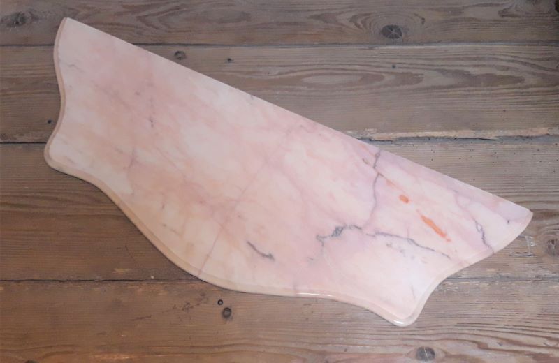 Gilded wooden console marble Louis XV style