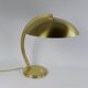 Bauhaus desk lamp, Art Deco in Brass, by Egon Hillebrand, 1930-40.