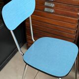 Vintage Blue Formica Chair