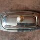 Original vintage metal butter dish
