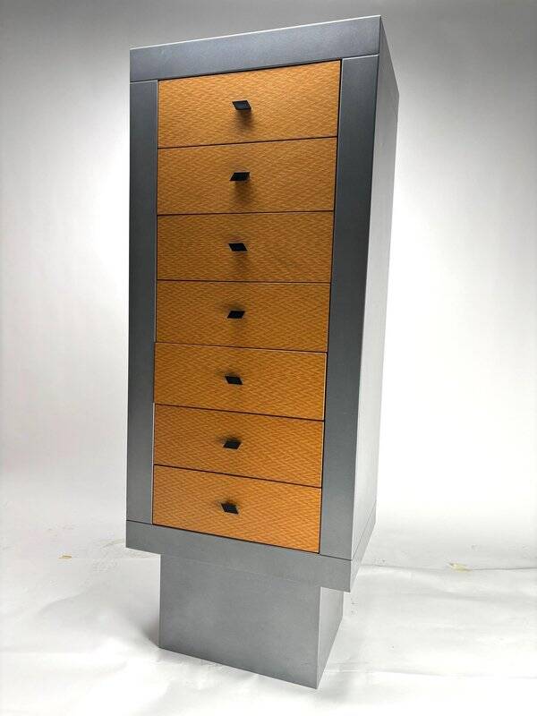 Settimanale Chest of Drawers attributed to Matteo Thun for Bieffeplast, 1985