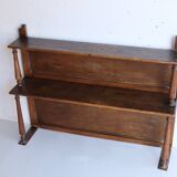 Old wooden shelf