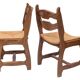 Set de 6 chaises par Guillerme et Chambron
