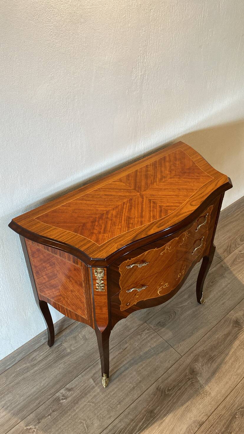 Petite Commode En Marqueterie Début XX siècle
