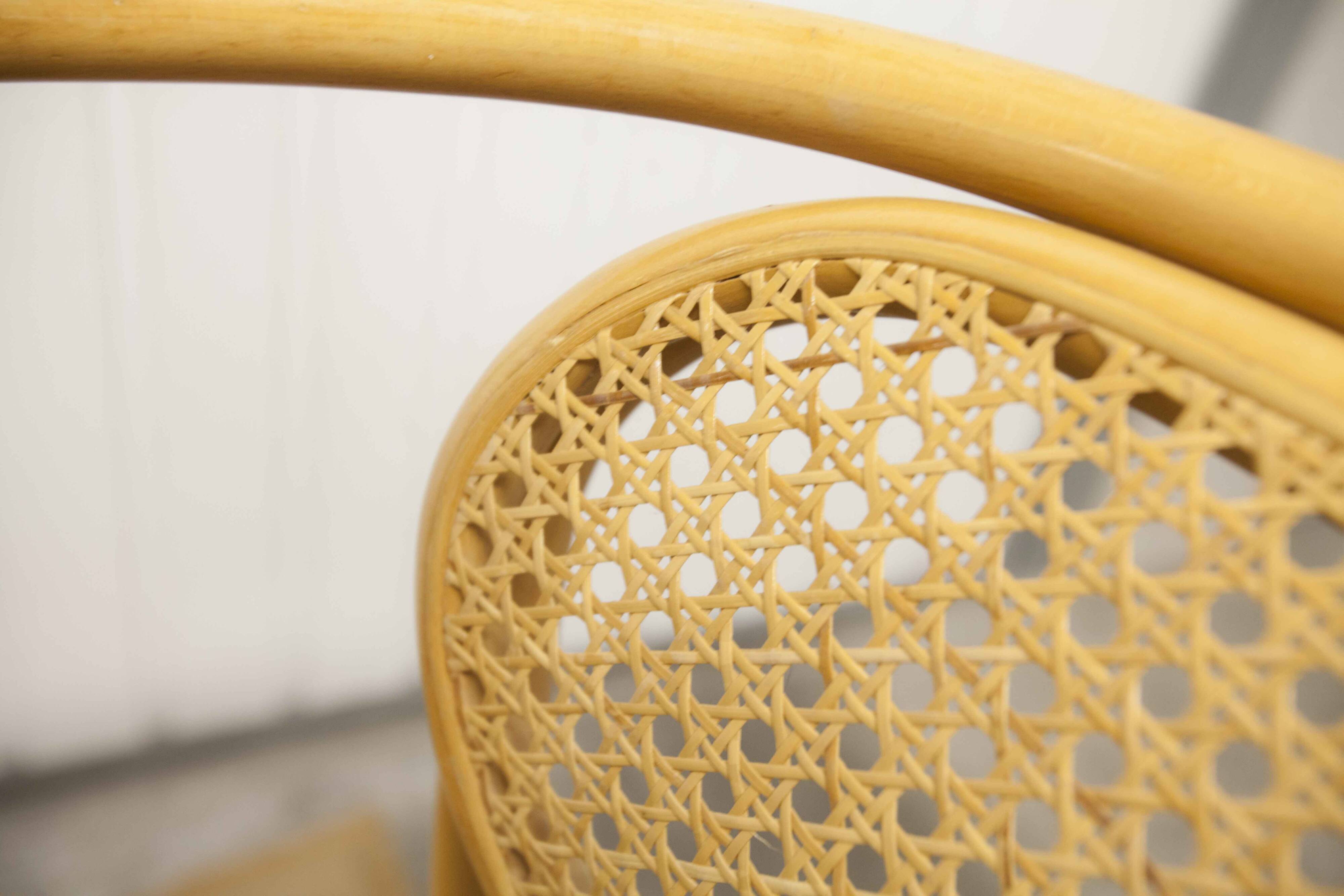 Fauteuil Thonet 210 R cannage couleur miel