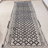 Handmade Moroccan Berber rug 345 X 125 CM