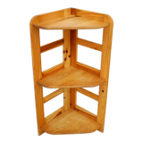 Pine corner shelf