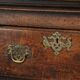 English antique oak sideboard with 3 drawers from the early 18th century