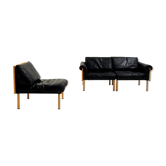 Ensemble de salon modèle 'Ateljee' par Yrjö Kukkapuro pour Haime Finlande
