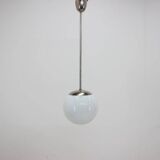 Chrome functionalism Bauhaus pendant, 1930s