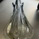 Vase en verre de Murano sommerso forme fleur