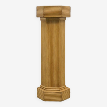 Vintage bamboo pillar