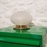 Paire de lampes en verre Murano