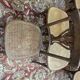 Suite de 7 chaises de bistrot cannées Baumann / Thonet / Fischel