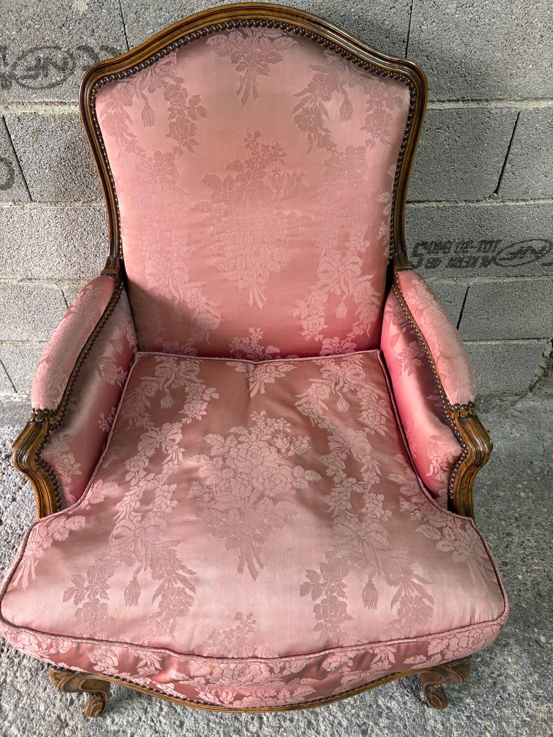 Louis XV style bergère