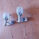Pair of vintage 70's wall lights