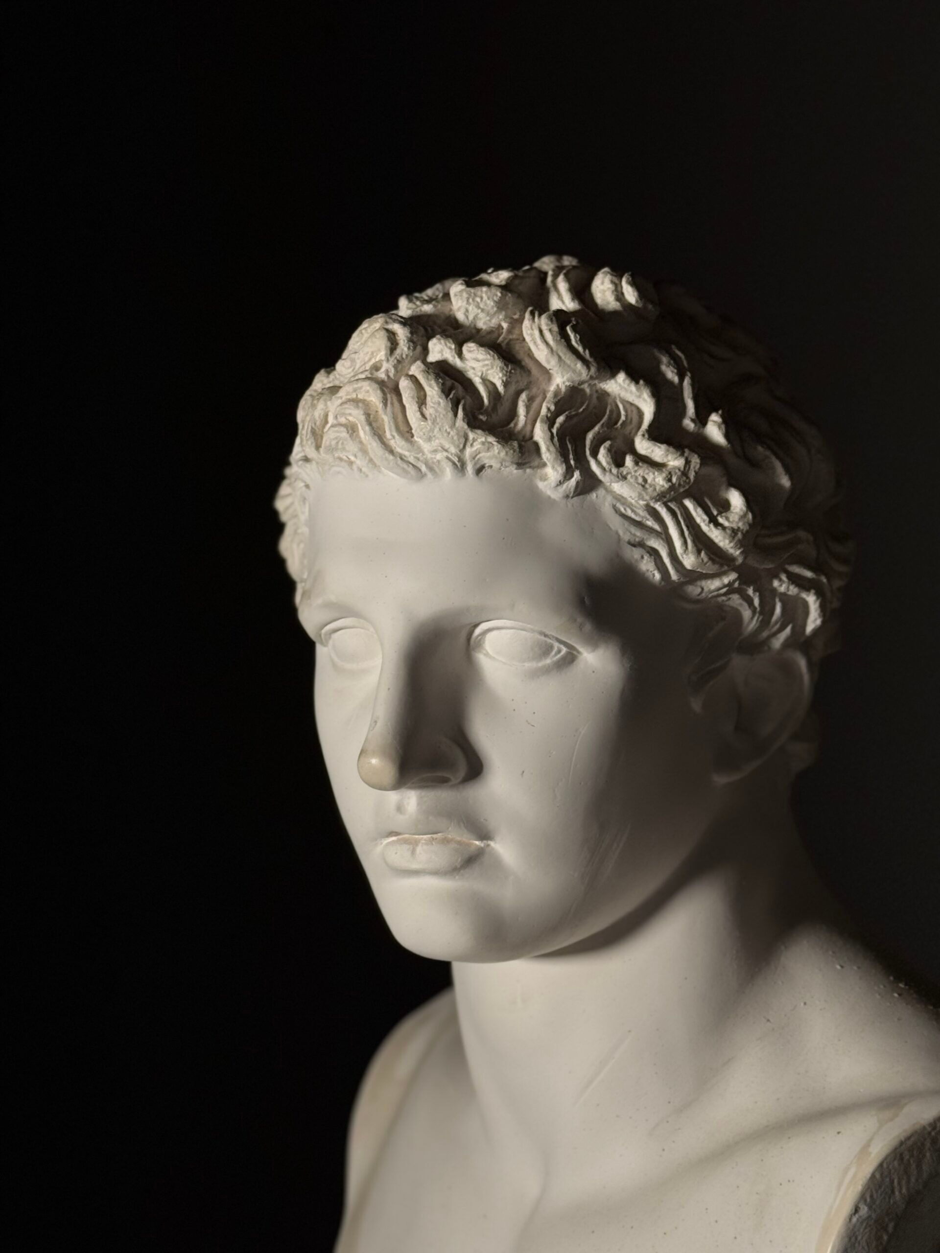 Bust of Meleager plaster classic