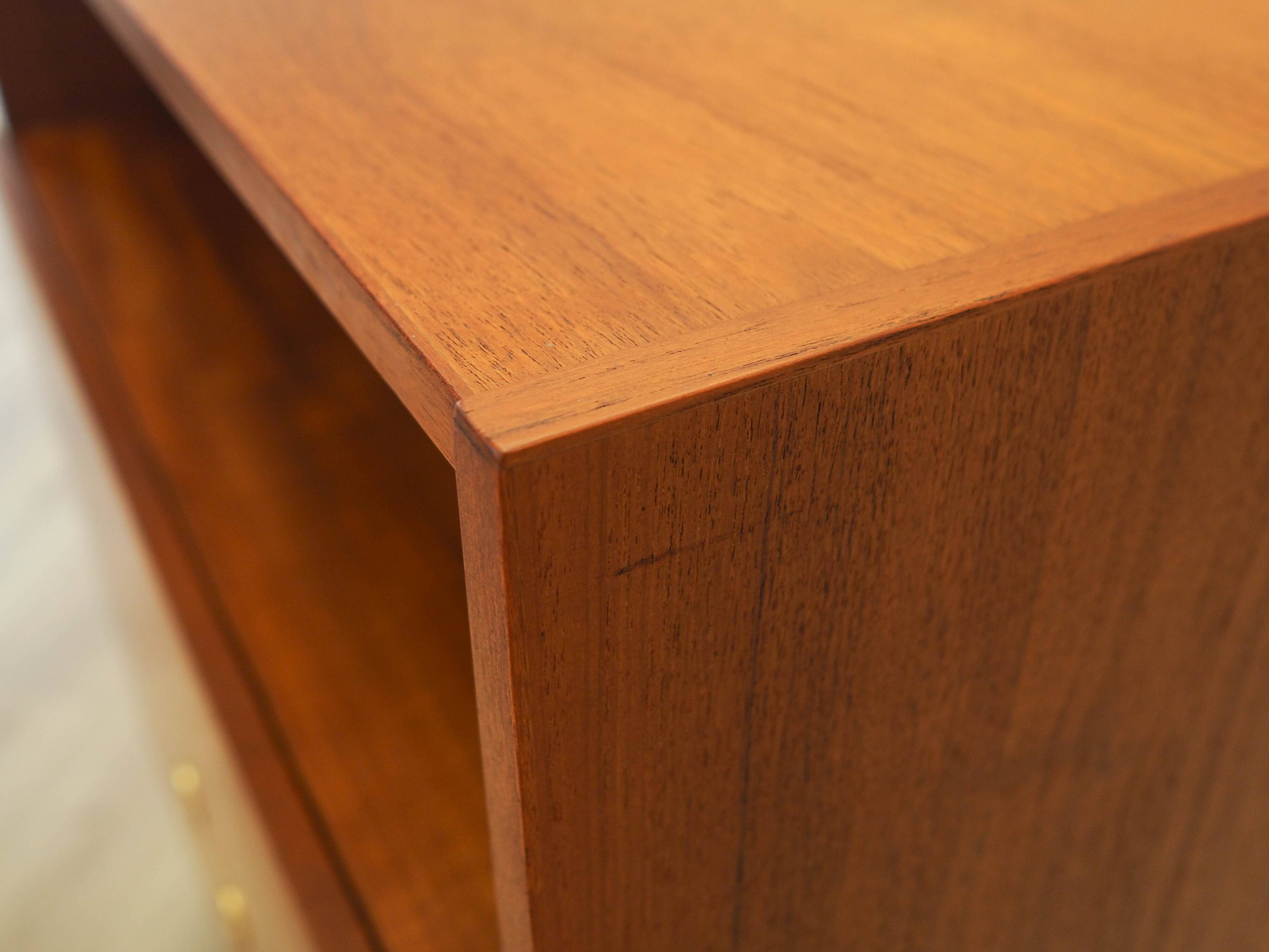 Teak cabinet, Danish design, 1970s, made in Denmark
