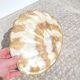 Shell tray in mother-of-pearl and brass