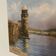 Peinture sur toile "Port de Collioure"