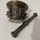 Mortier et pilon ailettes bronze XVIIe