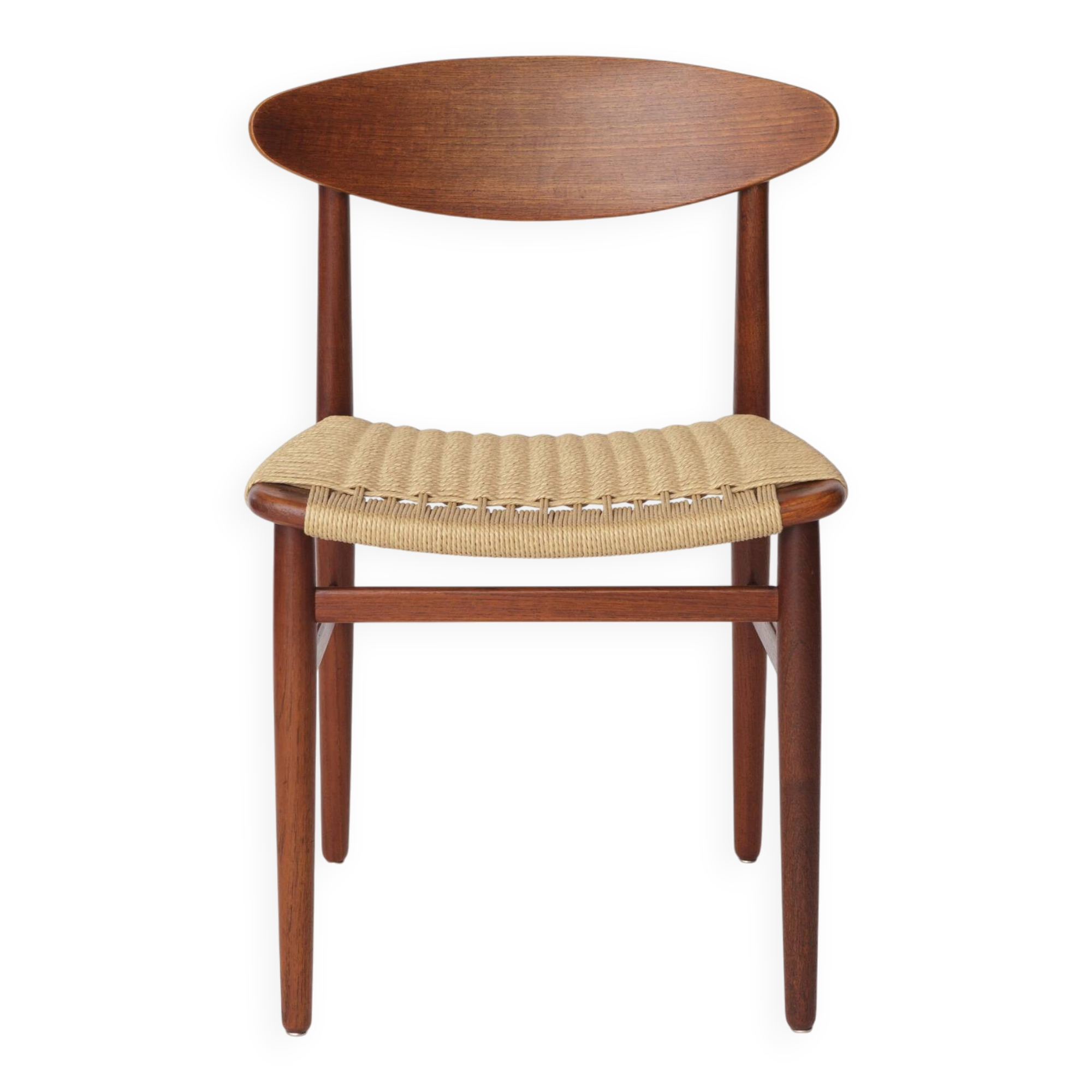 Mid-Century Teak Dining Chair by Larsen & Bender Madsen for Naestved Møbel