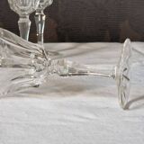 Set of 11 crystal glasses