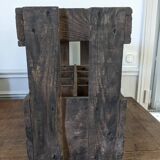 Wooden bottle holder