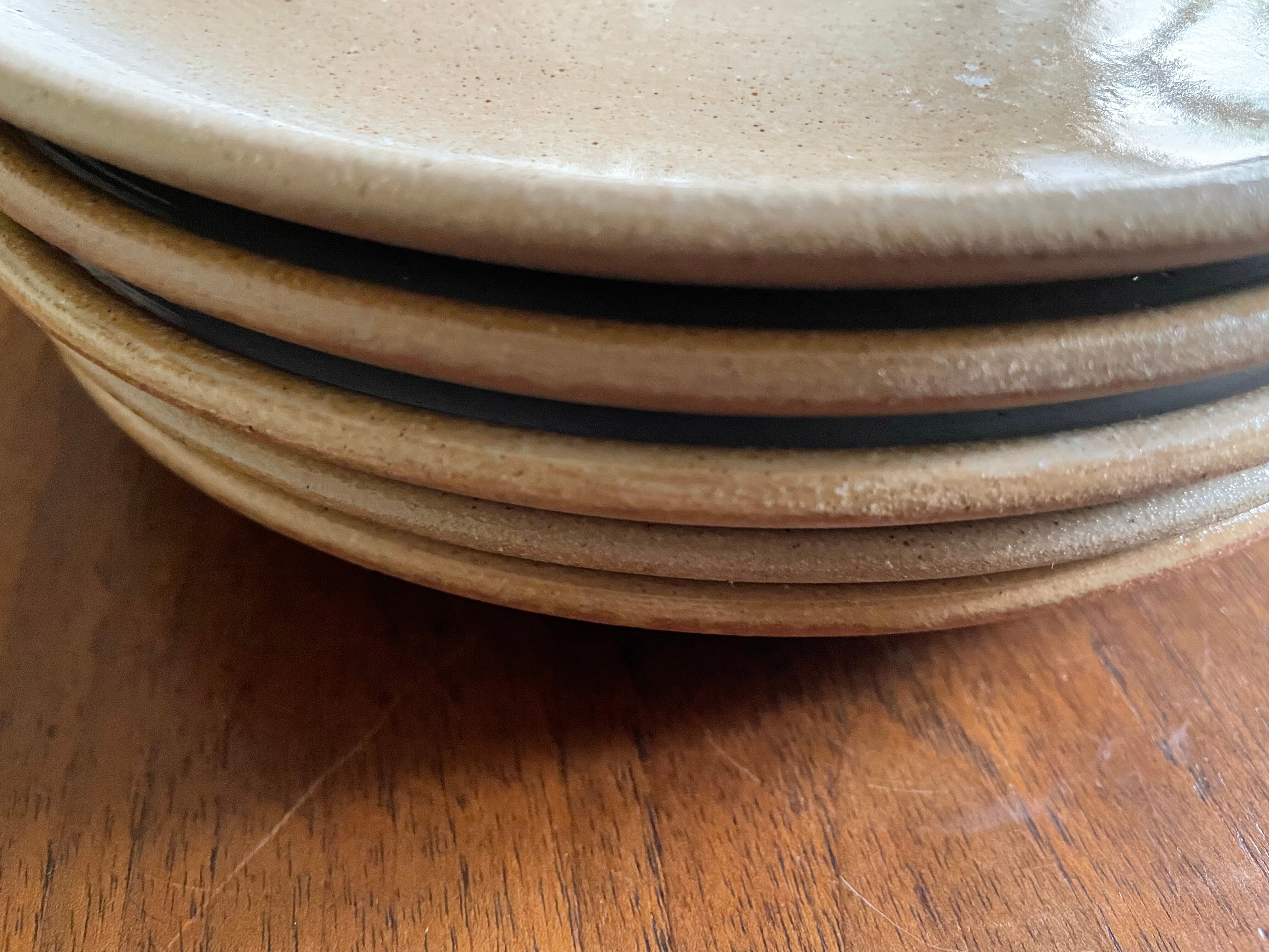 Dessert plates in Marais Sandstone