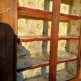 3 door, 1 drawer wardrobe, 19th century walnut