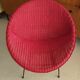 Wicker satellite armchair