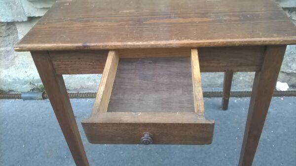 Bureau enfant en bois vintage